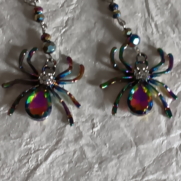 Spider halloween earrings - Picture 4 of 5